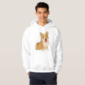 Niedlich lächelnder Korgi Hoodie (Vorne ganz)
