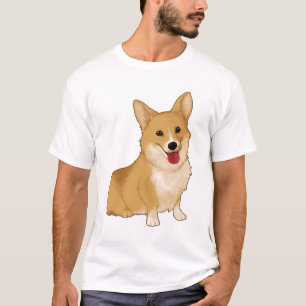 Niedlich lächelnder Korgi T-Shirt
