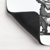 Niedlich Lacrosse Gray Wolf Mousepad (Ecke)