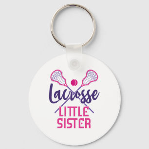 Niedlich Lacrosse Little Sister Schlüsselanhänger