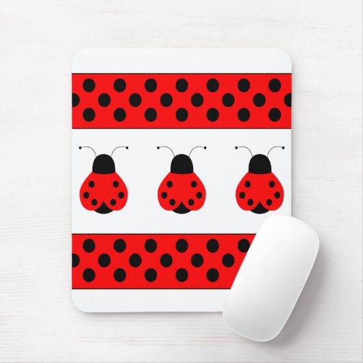 Niedlich Ladybug Mousepad (Mit Mouse)