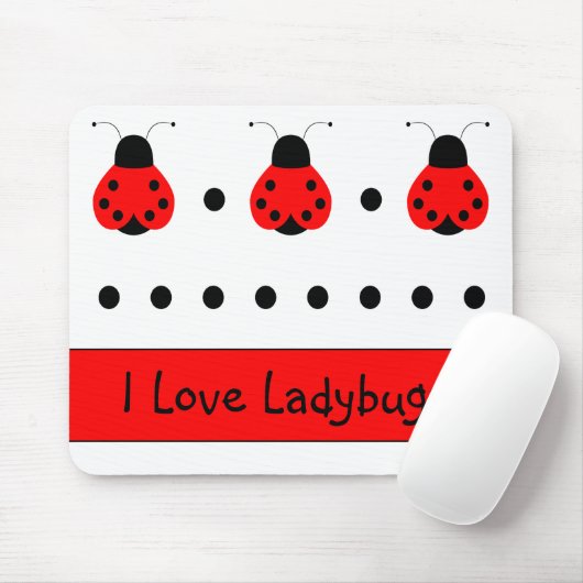 Niedlich Ladybug Mousepad (Mit Mouse)