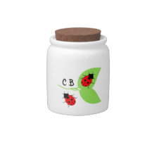 Niedlich Ladybugs Candy Money Leckerei Jar