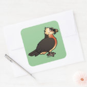 Niedlich Lammergeier Quadratischer Aufkleber (Umschlag)