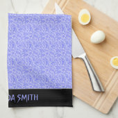 Niedlich Lavendelblau, elegant Geschirrtuch (Viertel Falte)