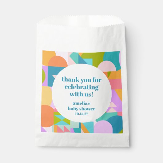 Niedlich Lavender Blue Baby Dusche Custom Vielen D Geschenktütchen (Vorderseite)