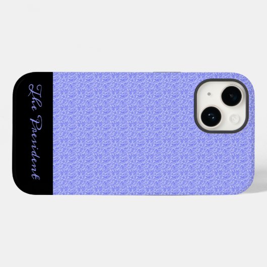 Niedlich Lavender Blue und Elegant Case-Mate iPhone Hülle (Rückseite (Horizontal))