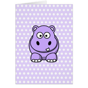 Niedlich Lavender Hippo