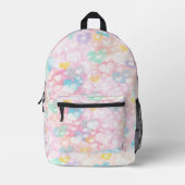 Niedlich Layered Hearts Pastellfarben Bedruckter Rucksack (Vorderseite)