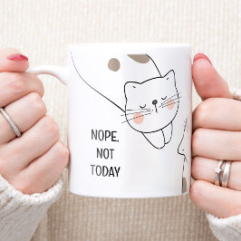 Niedlich Lazy Cat Cat Lover Name Tasse