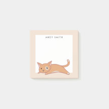 Niedlich Lazy Orange Cat Personalisiert