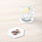 Niedlich Lazy Sloth Blume Untersetzer (Vor Ort)