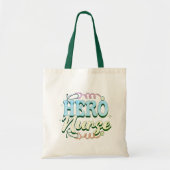 Niedlich Leaf Green HERO NURSE Tragetasche (Vorne)