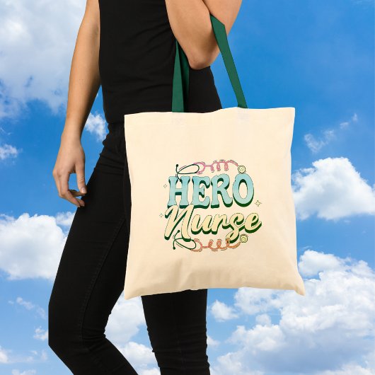 Niedlich Leaf Green HERO NURSE Tragetasche