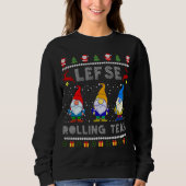 Niedlich Lefse Rolling Team Norwegische Nomaden Ug Sweatshirt (Vorderseite)