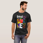 Niedlich lehren Liebe und Inspirierte Männer Fraue T-Shirt (Vorne ganz)