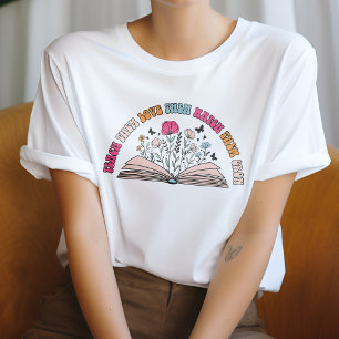 Niedlich lehren sie, Liebe sie, beobachten sie wac T-Shirt