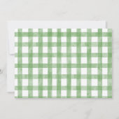 Niedlich Lemon 1. Geburtstag Einladung (Rückseite)