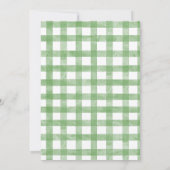 Niedlich Lemon and Bee 1. Geburtstag Einladung (Rückseite)