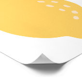 Niedlich Lemon Bridal Luncheon Begrüßungszeichen Poster (Ecke)