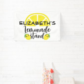 Niedlich Lemon Lemonade Stand Banner (InSitu)