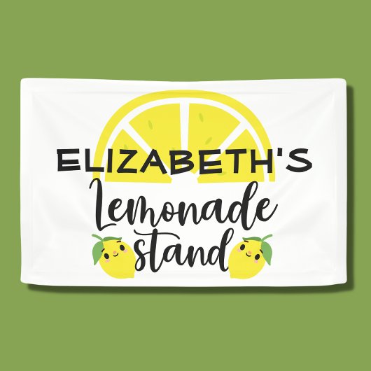 Niedlich Lemon Lemonade Stand Banner