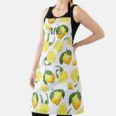 Niedlich Lemon Musterpapier Teller Schürze (InSitu)