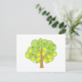 Niedlich Lemon Tree Postkarte (Stehend Vorderseite)