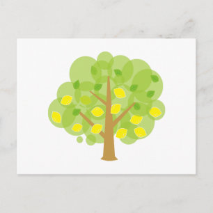 Niedlich Lemon Tree Postkarte