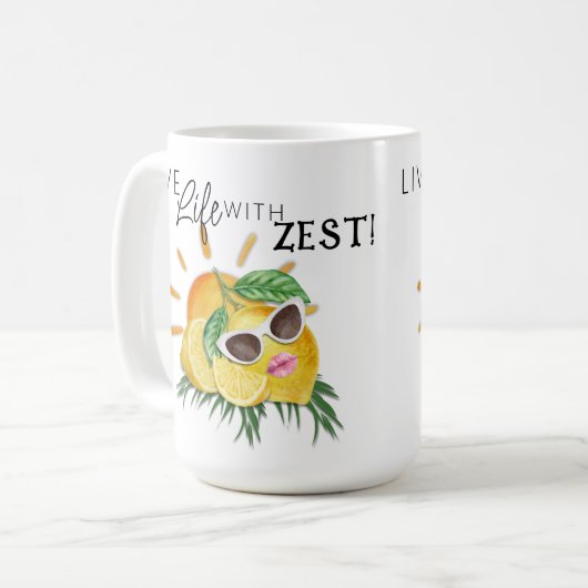 Niedlich Lemon Zest Tasse (Vorderseite Links)