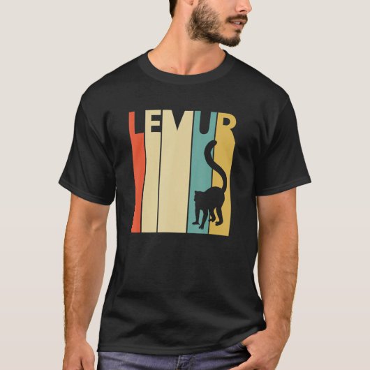 Niedlich Lemur Animal T-Shirt (Vorderseite)