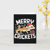 Niedlich Leopard Gecko Christmas Pub Karte (Gelbe Blume)