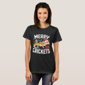 Niedlich Leopard Gecko Christmas Pub T-Shirt (Vorne ganz)