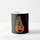Niedlich Leopard Hat Pumpkin Kaffeetasse (Mittel)