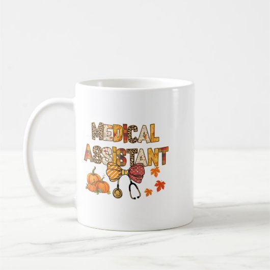 Niedlich Leopard Medical Stethocope Fall Coquet Kaffeetasse (Links)