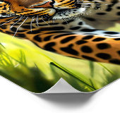 Niedlich Leopard Poster (Ecke)