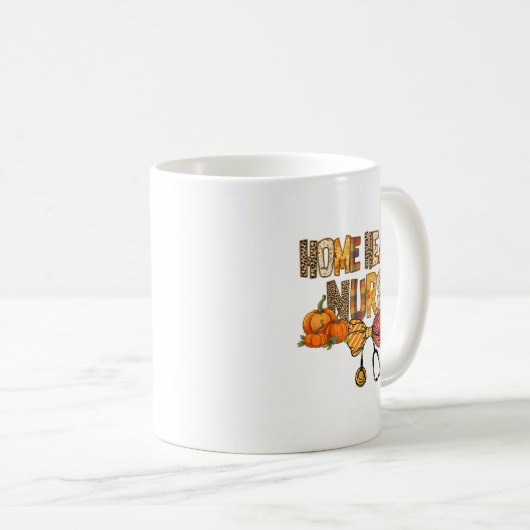 Niedlich Leopard Zuhause Health Nurve Stethocope F Kaffeetasse (VorderseiteRechts)
