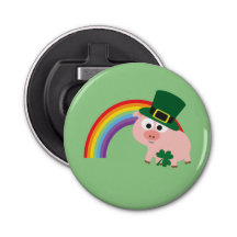 Niedlich Leprechaun Pig