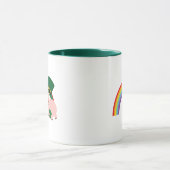 Niedlich Leprechaun Pig Tasse (Zentrum)
