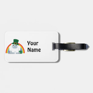 Niedlich Leprechaun Yeti Gepäckanhänger