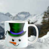 Niedlich Let it Schnee Weihnachten Schneemann Kaffeetasse