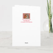 Niedlich Letzte Chemo Glückwunsch Karte (Rückseite)