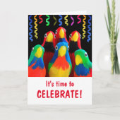 Niedlich Letzte Chemo Glückwunsch Karte (Vorderseite)