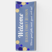 Niedlich! Leuchtendes Wiedersehen-Banner der Famil Banner (Vertikal)