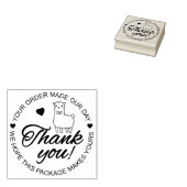Niedlich Lhama Vielen Dank Gummistempel (Stempel)
