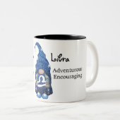 Niedlich Libra Gnome Zodiac-Zeichen Zweifarbige Tasse (VorderseiteRechts)