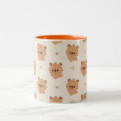 Niedlich Liebe Capybara Zweifarbige Tasse (Mittel)