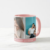 Niedlich, LIEBE DU MAMA Happy Mother Day Foto Tasse (VorderseiteRechts)