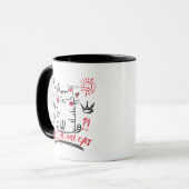 Niedlich Liebe meiner Katze Tasse (Vorderseite Links)