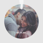 Niedlich Liebhaber des Fotos Feiertage Dekoration (Rückseite)